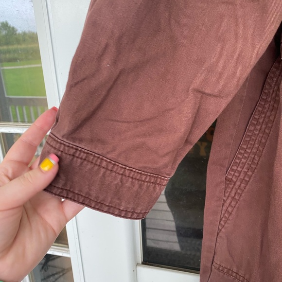 Old Navy Chocolate Brown Utility Suit Coveralls - Women’s Size XL - Picture 7 of 16